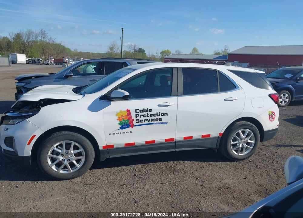 2022 CHEVROLET EQUINOX FWD LT VIN: 3GNAXKEV3NL216278