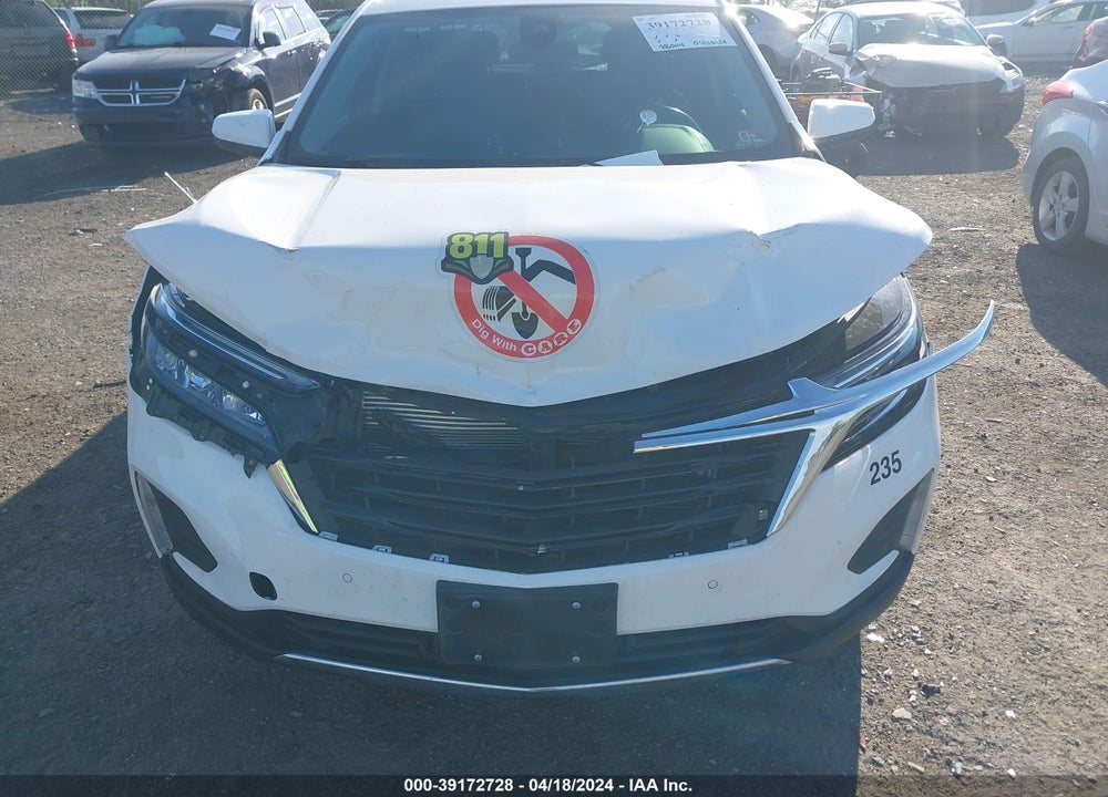 2022 CHEVROLET EQUINOX FWD LT VIN: 3GNAXKEV3NL216278