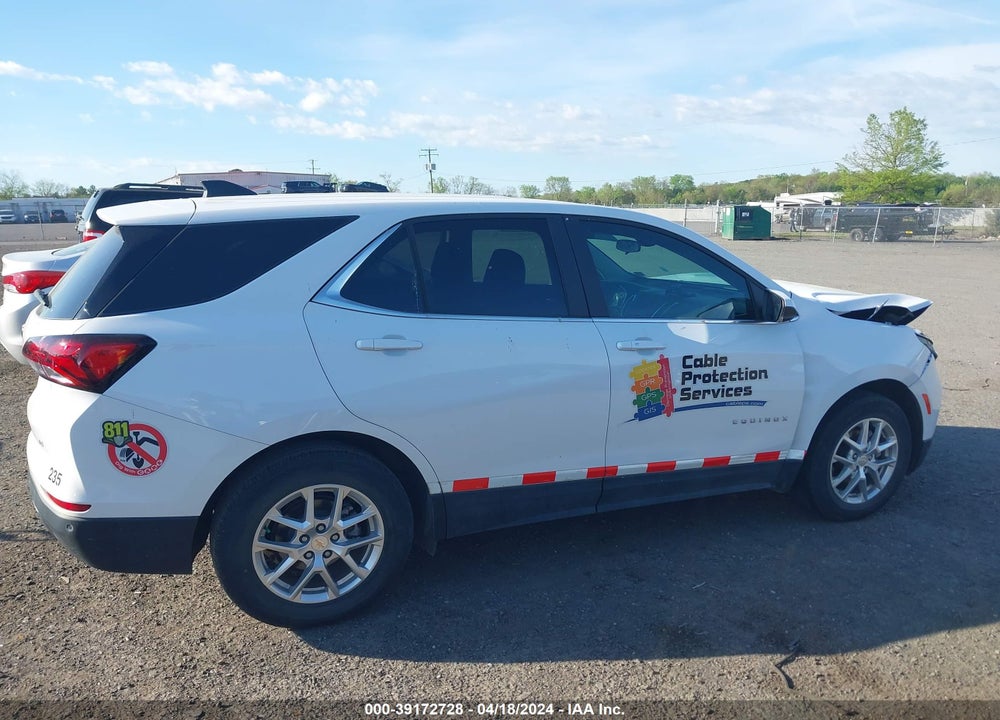 2022 CHEVROLET EQUINOX FWD LT VIN: 3GNAXKEV3NL216278