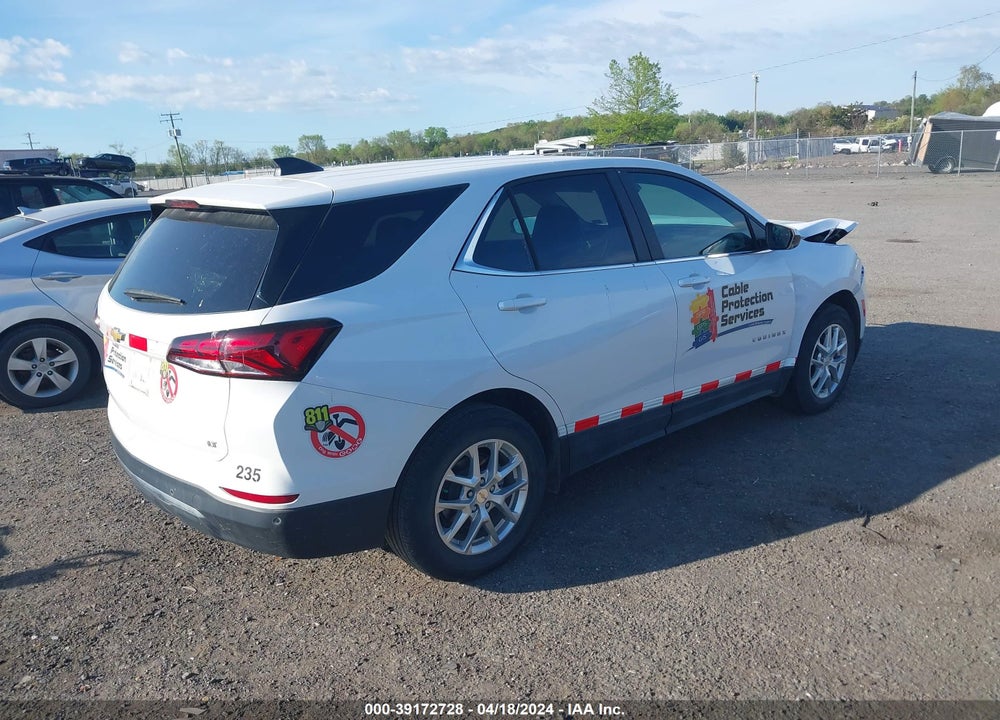 2022 CHEVROLET EQUINOX FWD LT VIN: 3GNAXKEV3NL216278