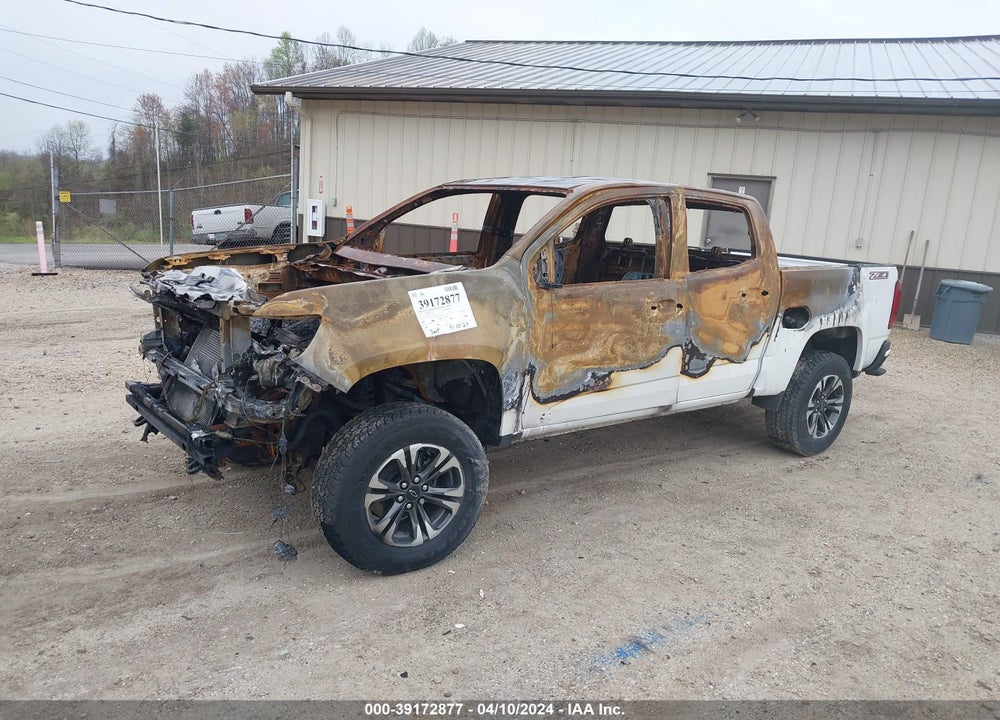2022 CHEVROLET COLORADO 2WD SHORT BOX Z71 VIN: 1GCGSDEN8N1333567