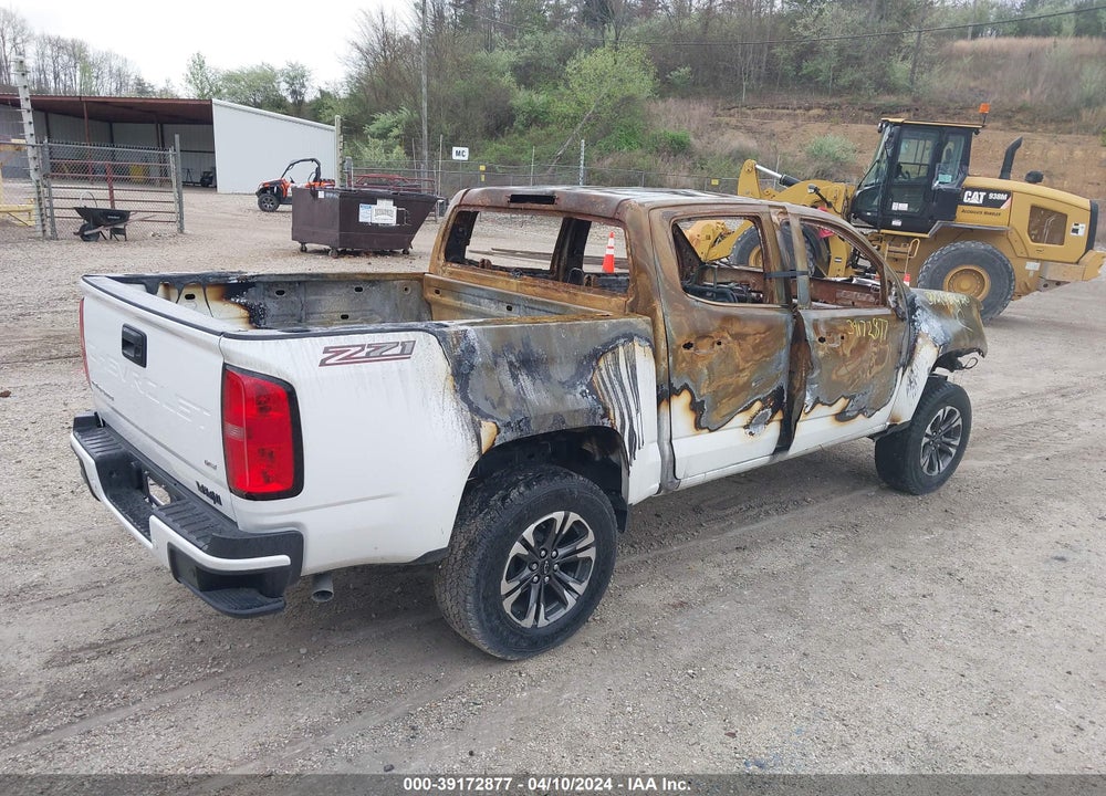 2022 CHEVROLET COLORADO 2WD SHORT BOX Z71 VIN: 1GCGSDEN8N1333567