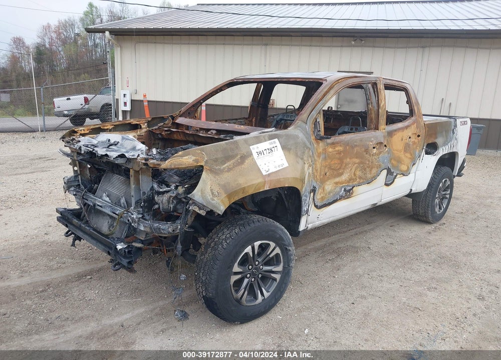 2022 CHEVROLET COLORADO 2WD SHORT BOX Z71 VIN: 1GCGSDEN8N1333567