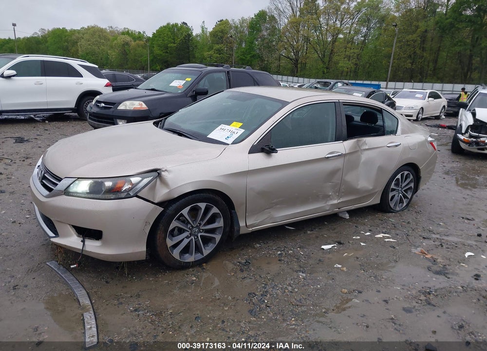 2015 HONDA ACCORD SPORT VIN: 1HGCR2F55FA034215