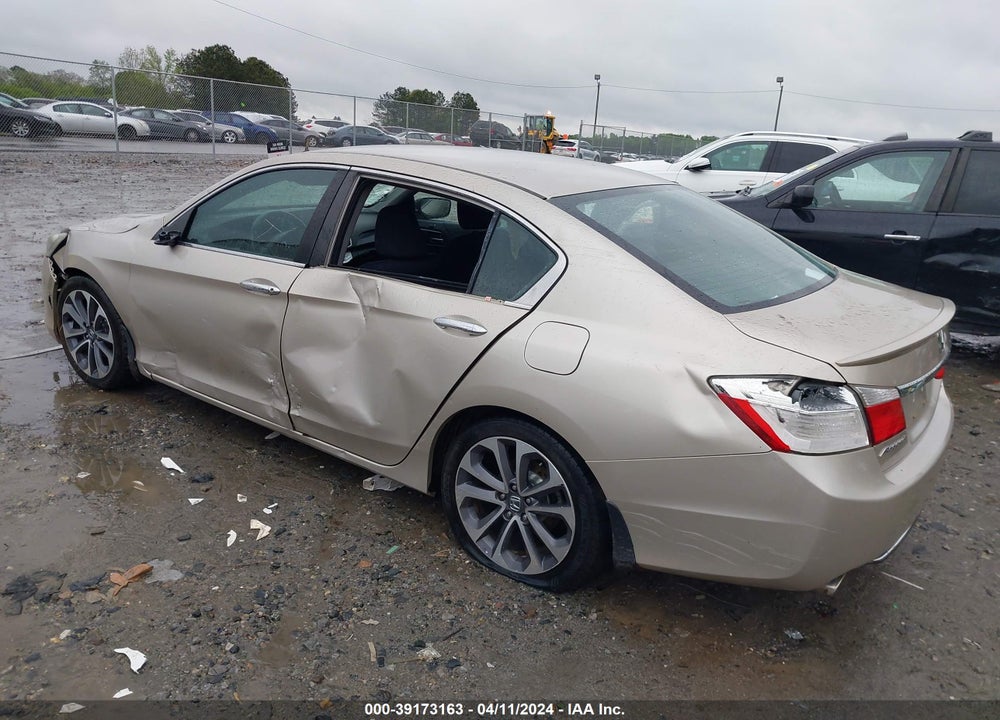 2015 HONDA ACCORD SPORT VIN: 1HGCR2F55FA034215