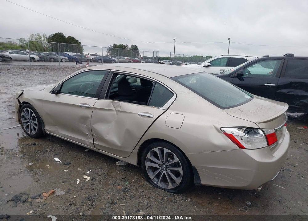 2015 HONDA ACCORD SPORT VIN: 1HGCR2F55FA034215