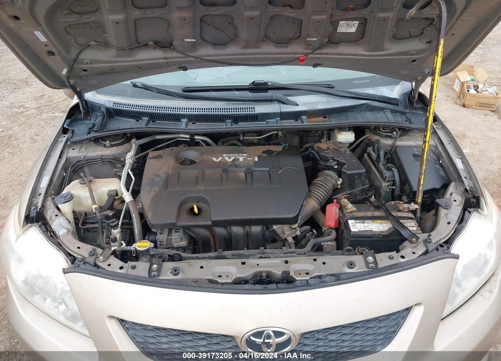 2009 TOYOTA COROLLA LE VIN: 1NXBU40E89Z087129