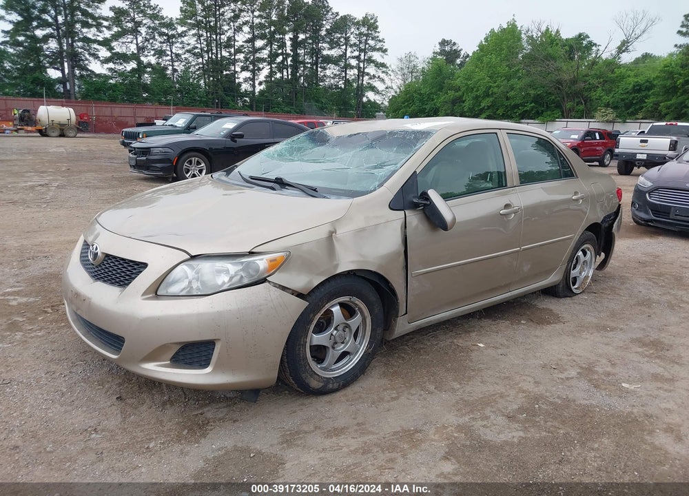 2009 TOYOTA COROLLA LE VIN: 1NXBU40E89Z087129