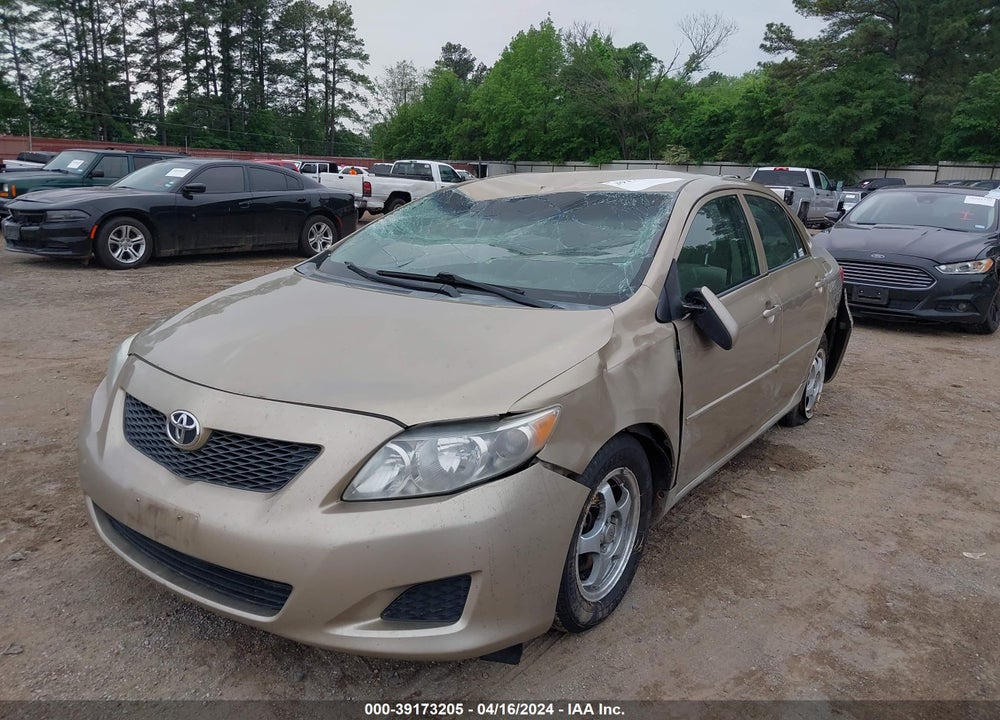 2009 TOYOTA COROLLA LE VIN: 1NXBU40E89Z087129