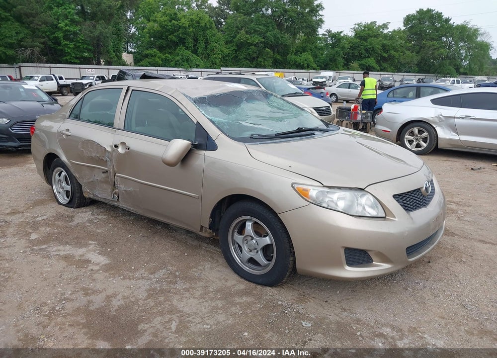 2009 TOYOTA COROLLA LE VIN: 1NXBU40E89Z087129