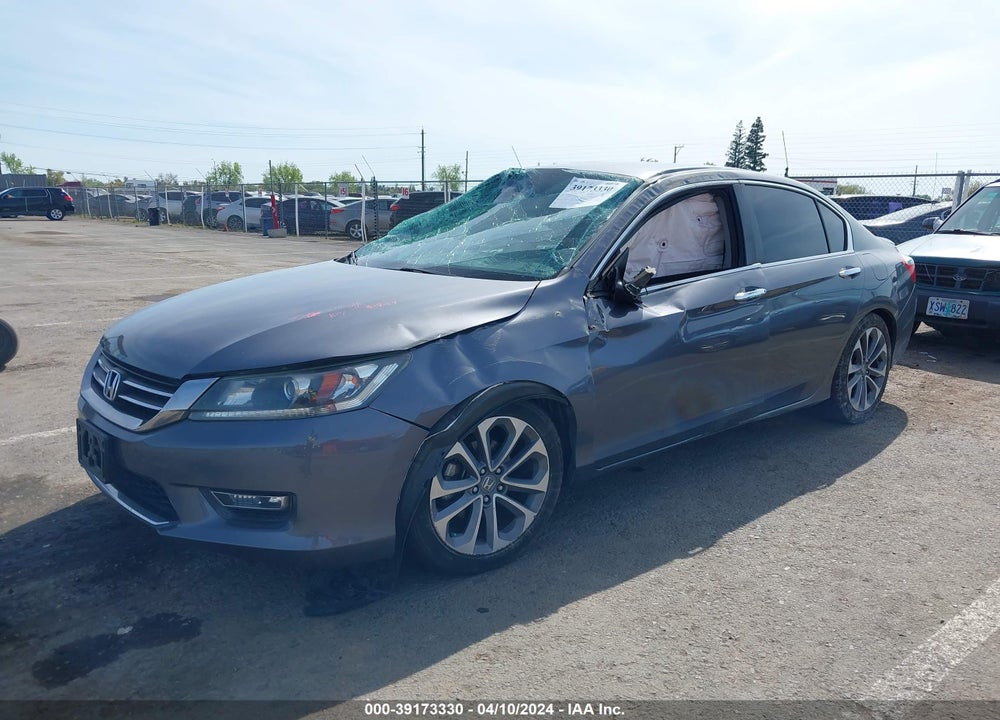 2013 HONDA ACCORD SPORT VIN: 1HGCR2F5XDA209278