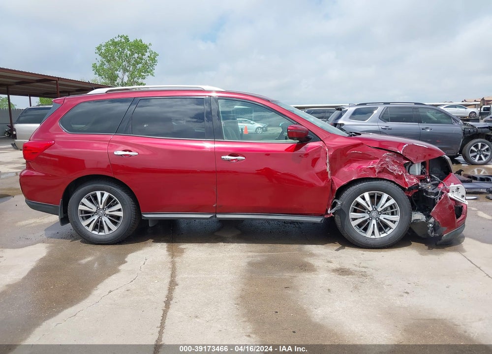 2018 NISSAN PATHFINDER SL VIN: 5N1DR2MN9JC660624