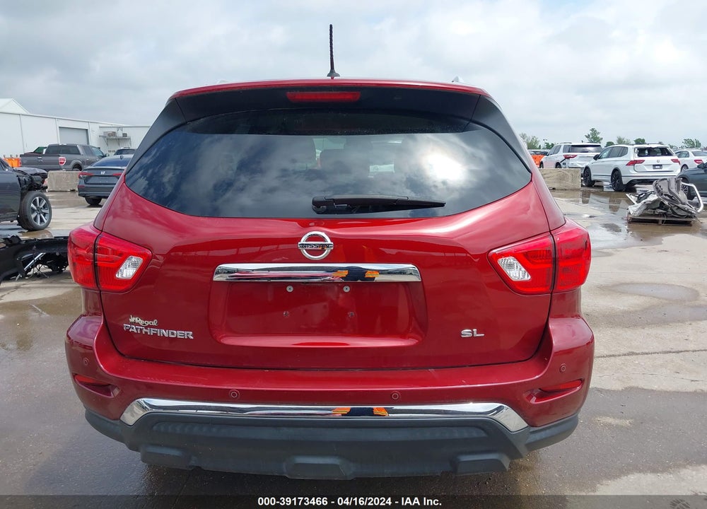 2018 NISSAN PATHFINDER SL VIN: 5N1DR2MN9JC660624
