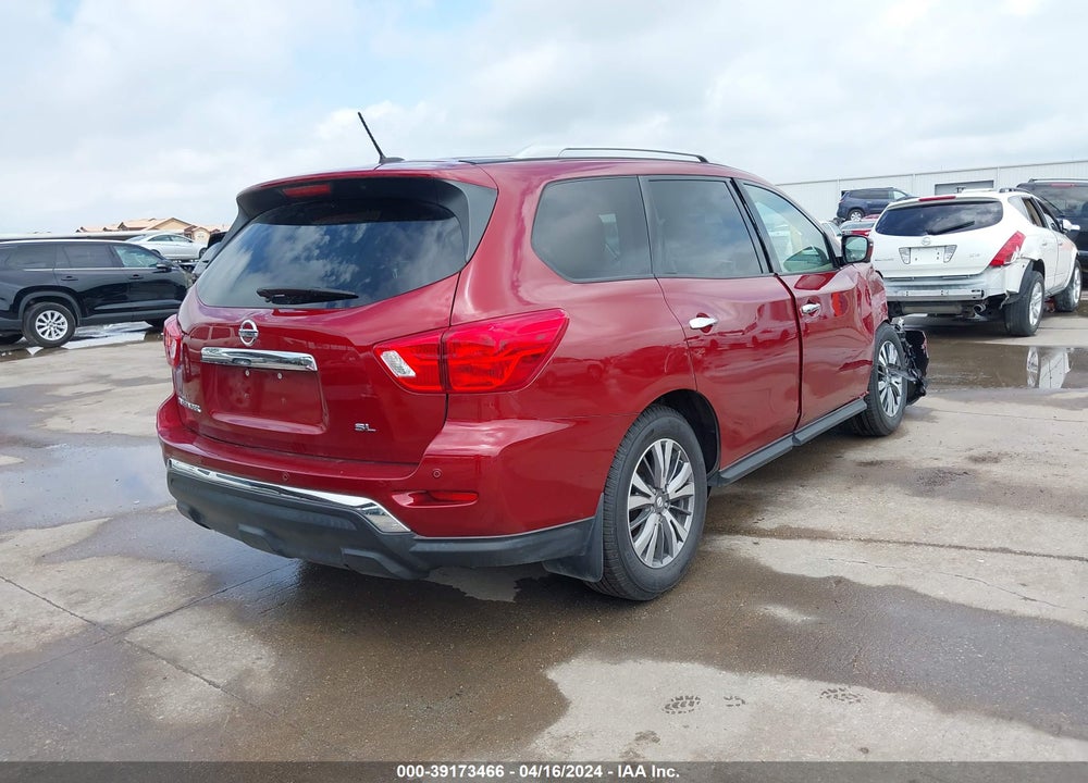 2018 NISSAN PATHFINDER SL VIN: 5N1DR2MN9JC660624