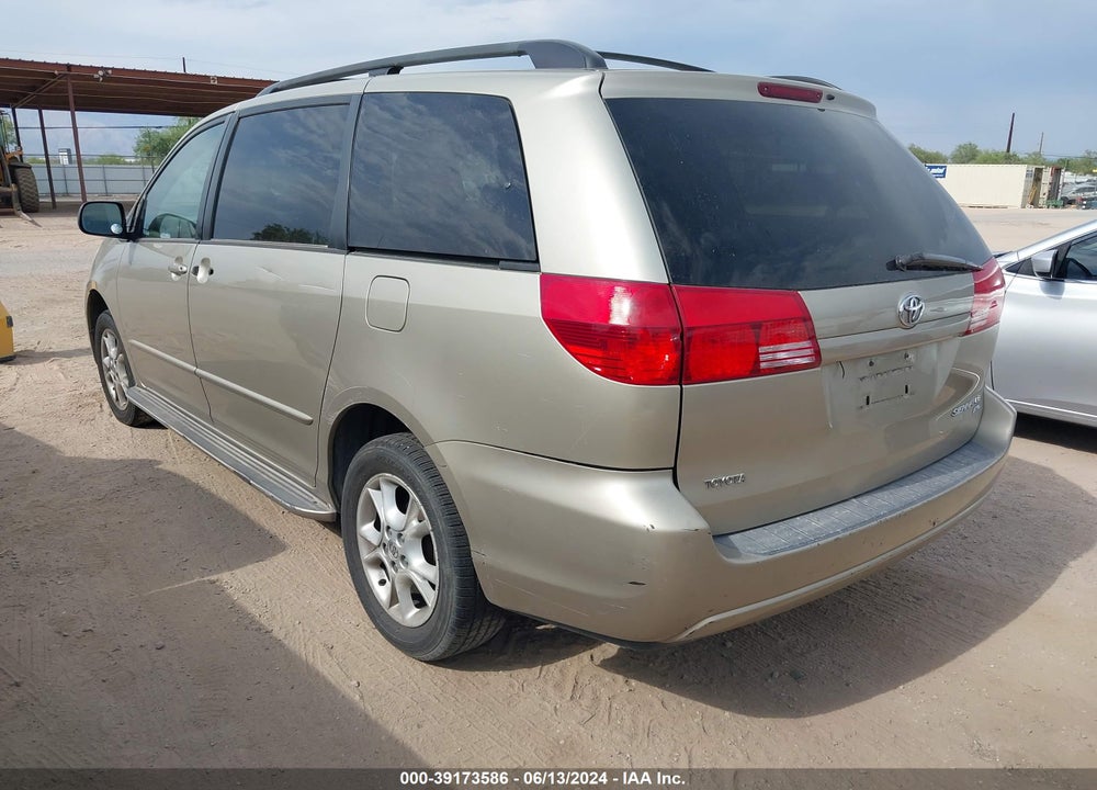 2004 TOYOTA SIENNA LE VIN: 5TDBA23C44S001422