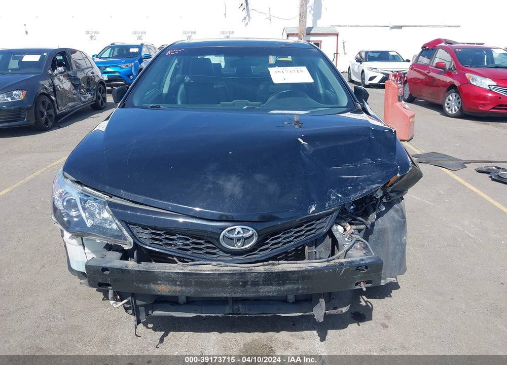 2013 TOYOTA CAMRY SE VIN: 4T1BF1FK7DU299633