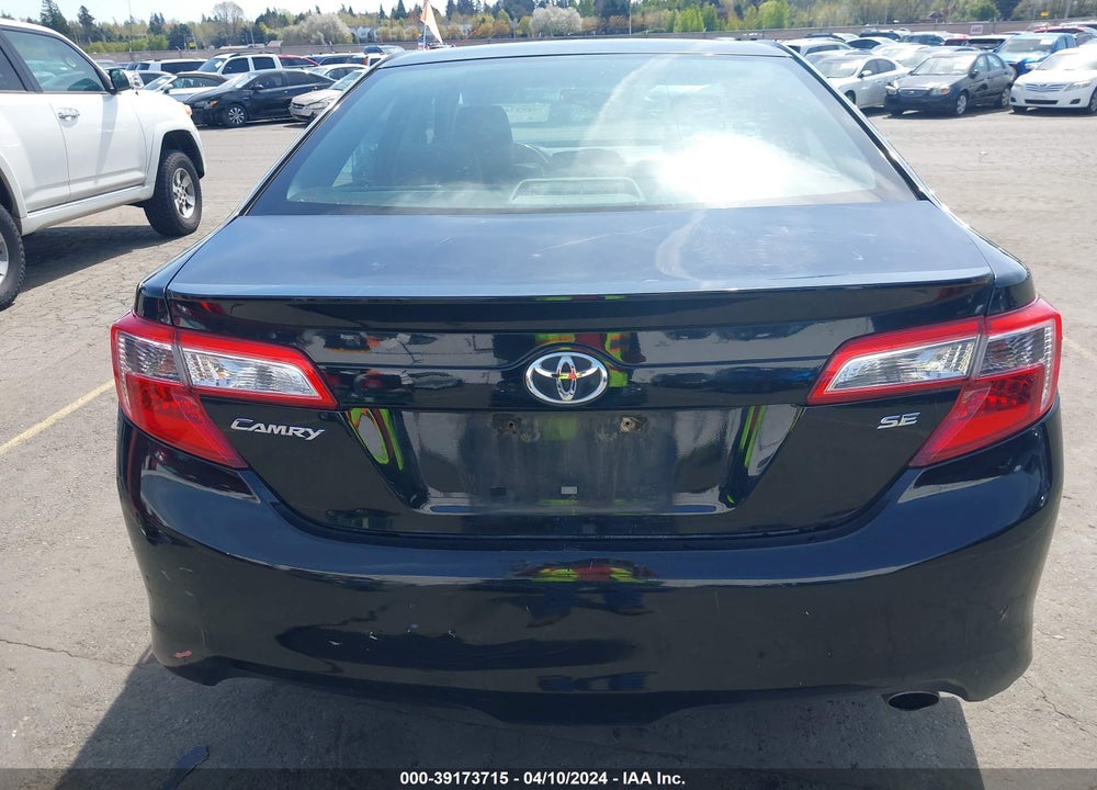 2013 TOYOTA CAMRY SE VIN: 4T1BF1FK7DU299633