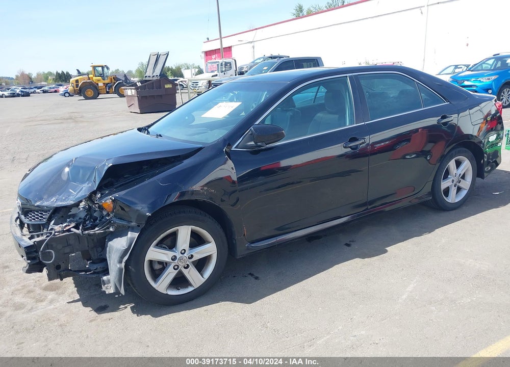 2013 TOYOTA CAMRY SE VIN: 4T1BF1FK7DU299633