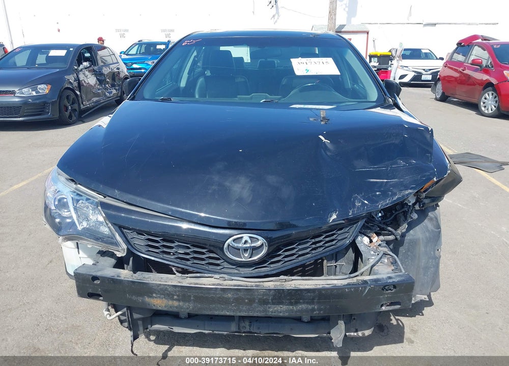 2013 TOYOTA CAMRY SE VIN: 4T1BF1FK7DU299633