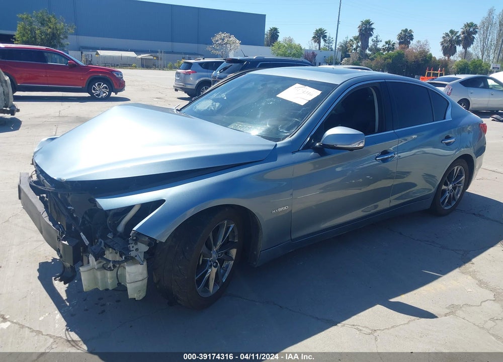 2015 INFINITI Q50 HYBRID PREMIUM VIN: JN1AV7AP4FM790840