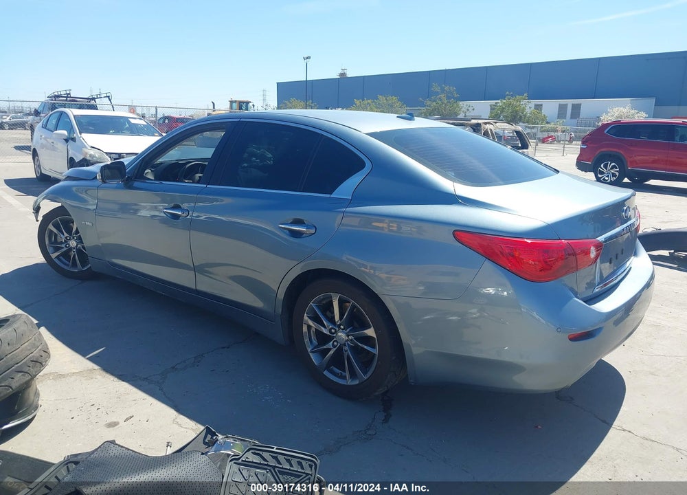 2015 INFINITI Q50 HYBRID PREMIUM VIN: JN1AV7AP4FM790840