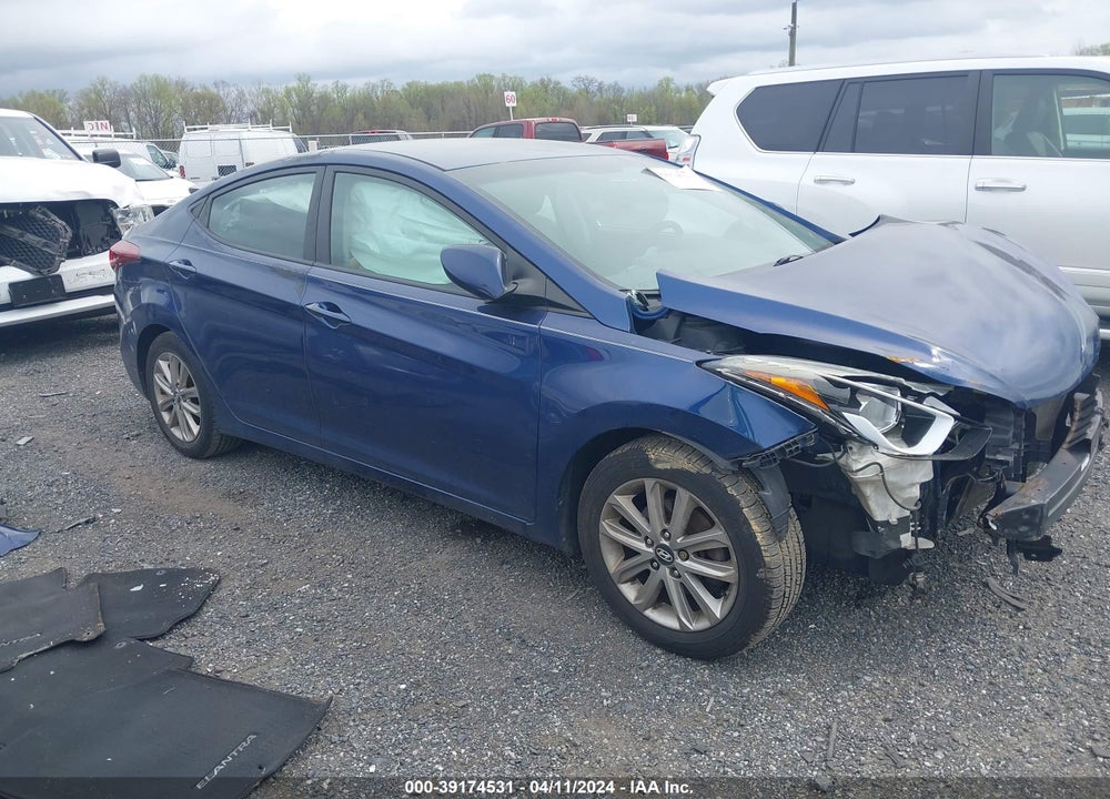 2015 HYUNDAI ELANTRA SE VIN: 5NPDH4AE3FH630361