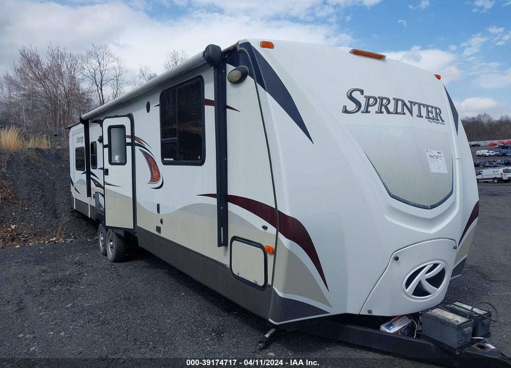 2013 KEYSTONE SPRINTER SPRINTER VIN: 4YDT29921D1532290