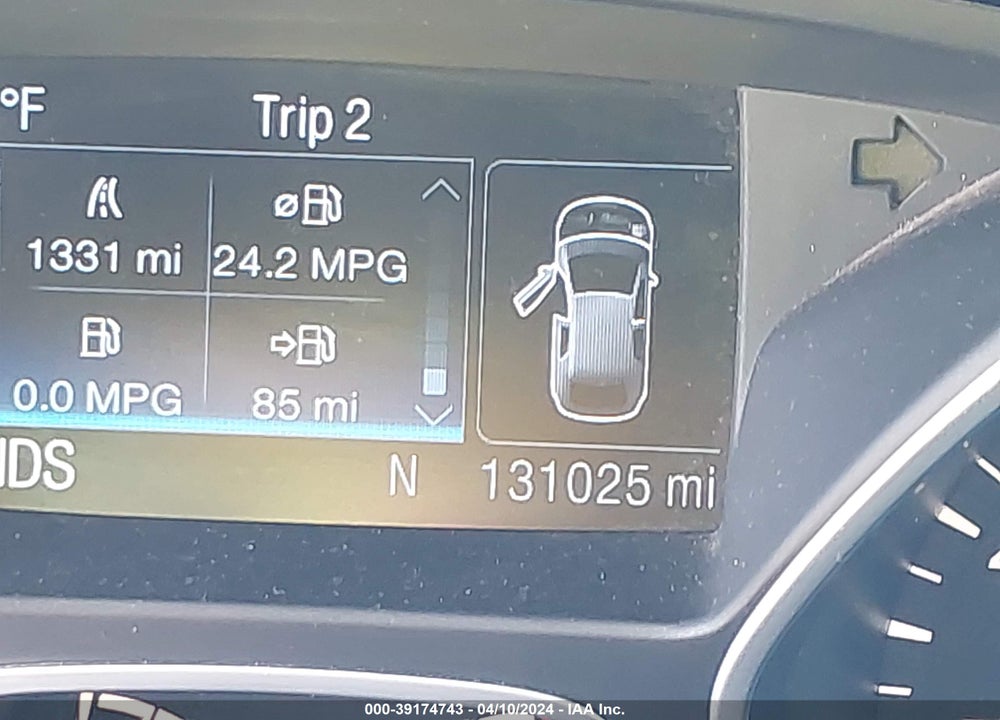 2016 FORD ESCAPE TITANIUM VIN: 1FMCU0JX8GUA08021