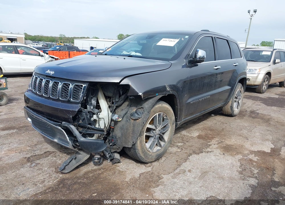 2017 JEEP GRAND CHEROKEE LIMITED 4X2 VIN: 1C4RJEBG0HC887704