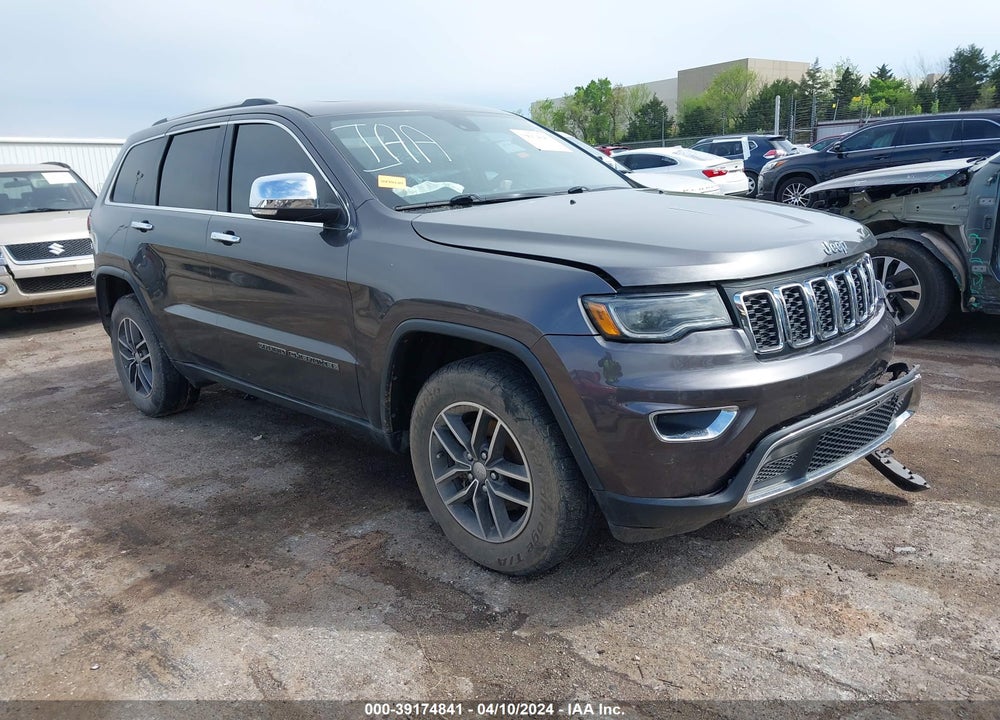 2017 JEEP GRAND CHEROKEE LIMITED 4X2 VIN: 1C4RJEBG0HC887704