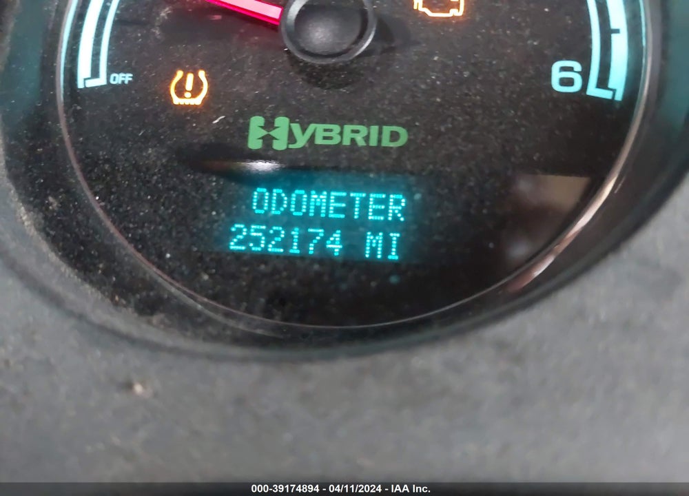 2008 GMC YUKON HYBRID VIN: 1GKFC13598R202782