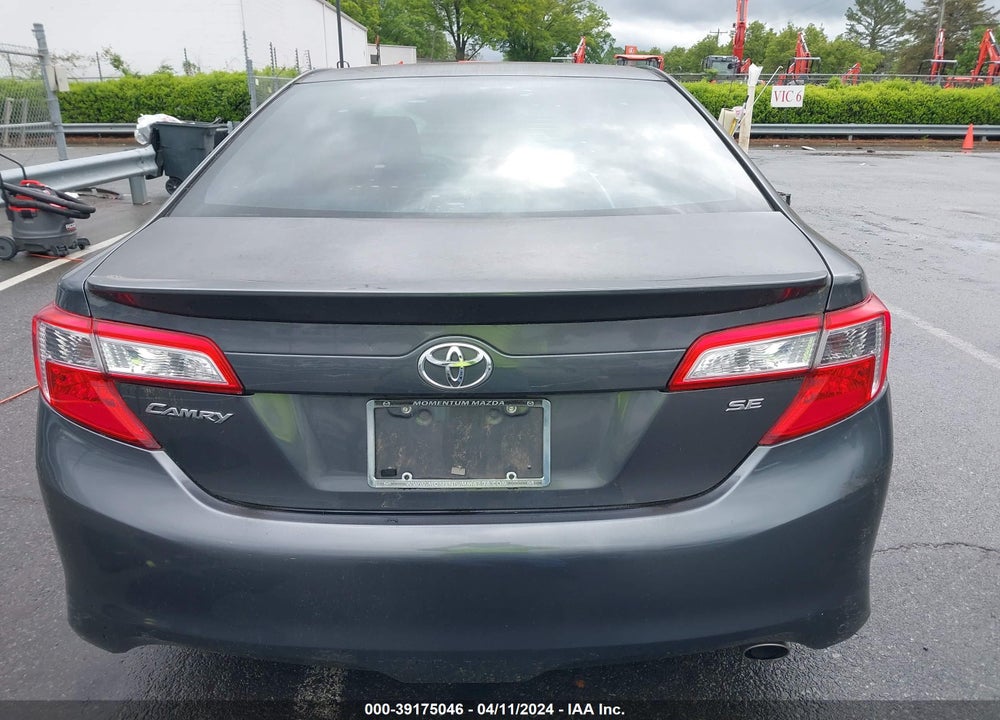 2013 TOYOTA CAMRY SE VIN: 4T1BF1FK8DU672937