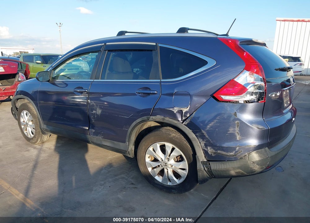 2013 HONDA CR-V EX-L VIN: 2HKRM4H75DH636359