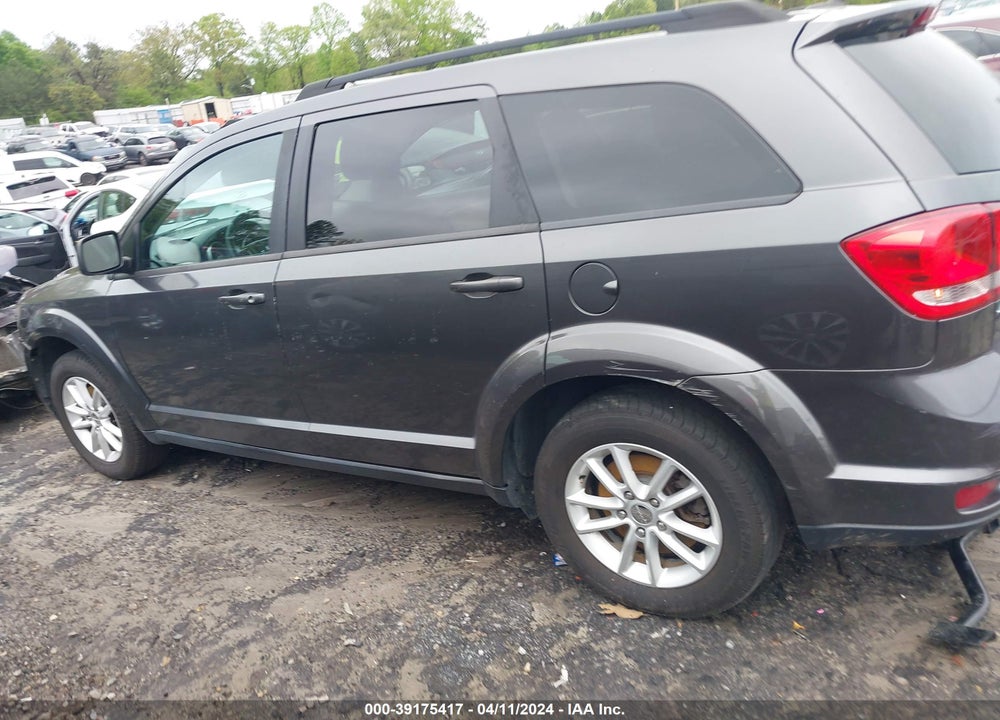2015 DODGE JOURNEY SXT VIN: 3C4PDCBG1FT542458