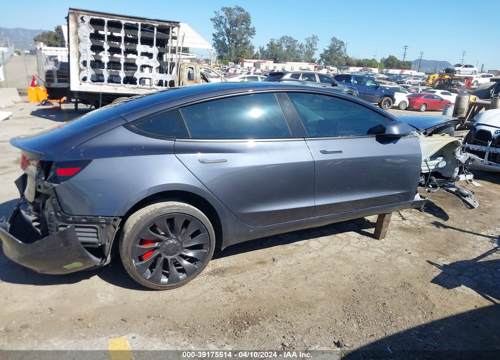 2023 TESLA MODEL 3 PERFORMANCE DUAL MOTOR ALL-WHEEL DRIVE VIN: 5YJ3E1EC6PF417173