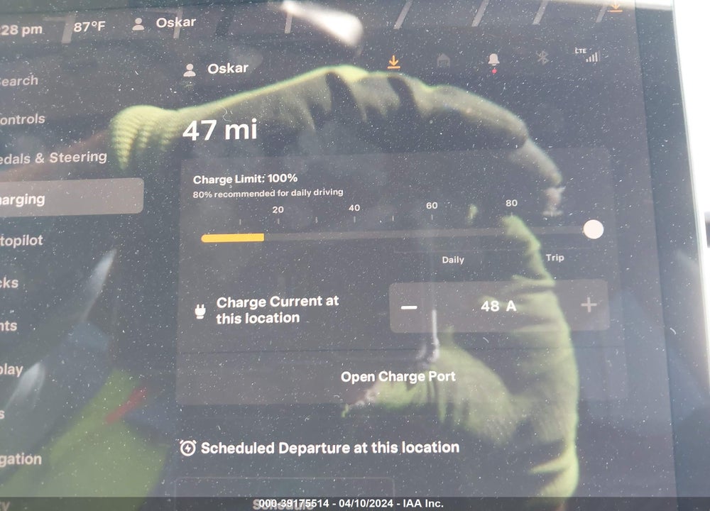 2023 TESLA MODEL 3 PERFORMANCE DUAL MOTOR ALL-WHEEL DRIVE VIN: 5YJ3E1EC6PF417173