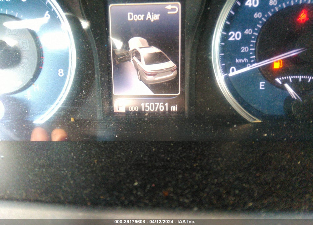 2015 TOYOTA CAMRY XLE VIN: 4T1BF1FK7FU980006