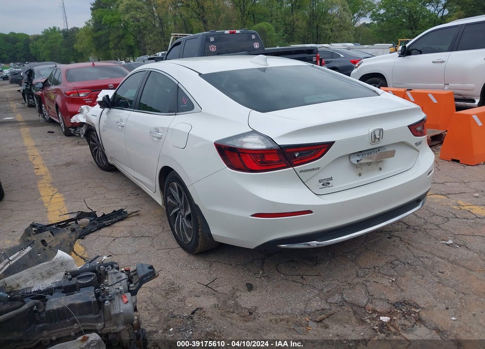 2019 HONDA INSIGHT TOURING VIN: 19XZE4F90KE019583