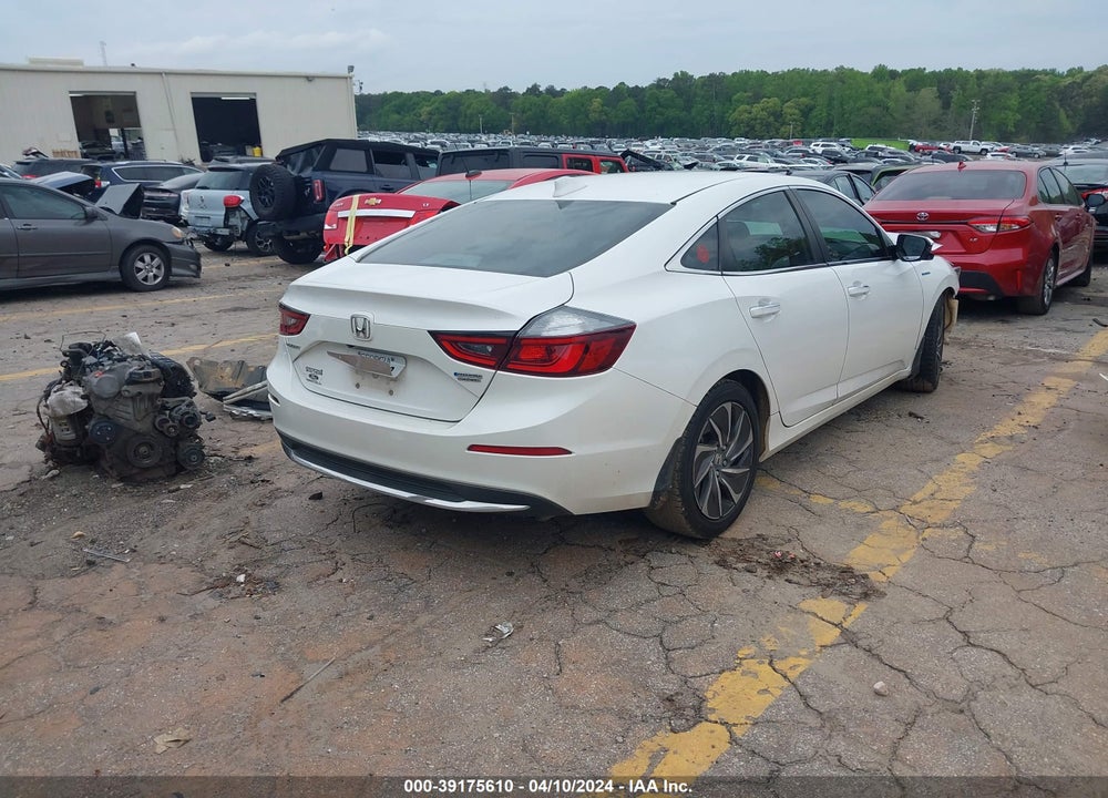 2019 HONDA INSIGHT TOURING VIN: 19XZE4F90KE019583