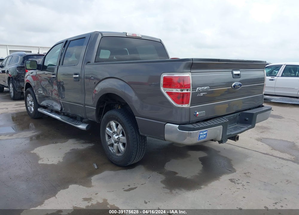 2013 FORD F-150 XLT VIN: 1FTFW1CT3DKD80336