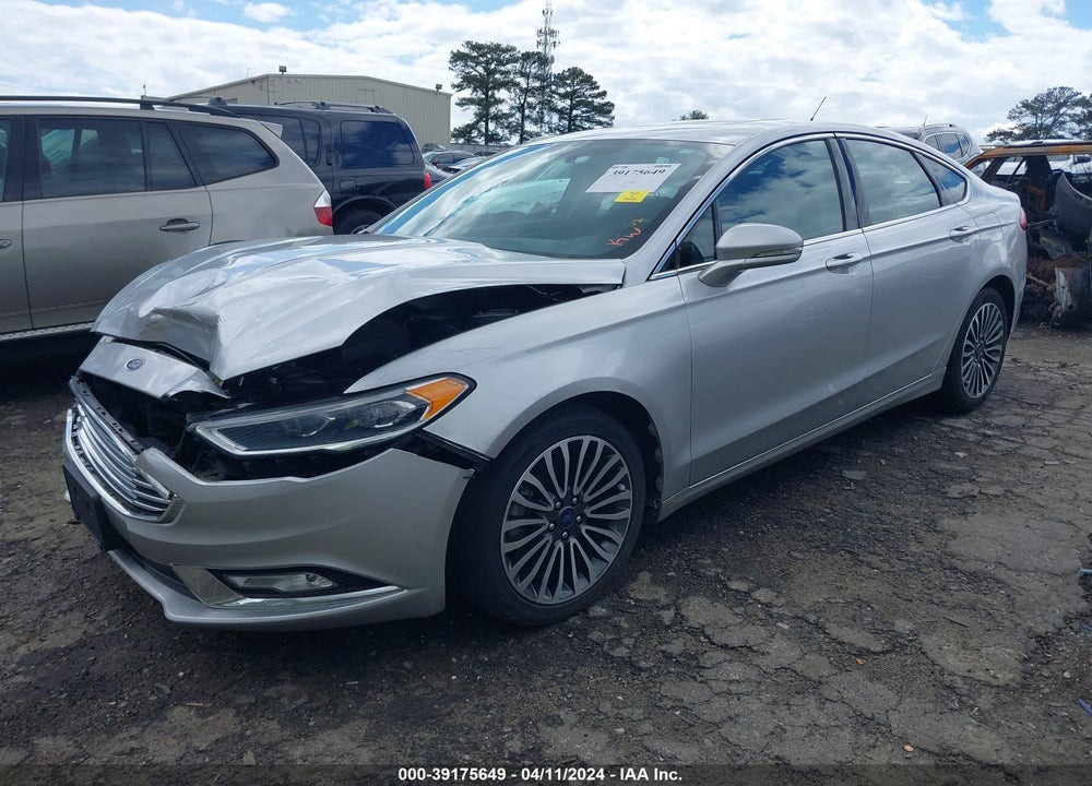 2018 FORD FUSION TITANIUM VIN: 3FA6P0D90JR131922
