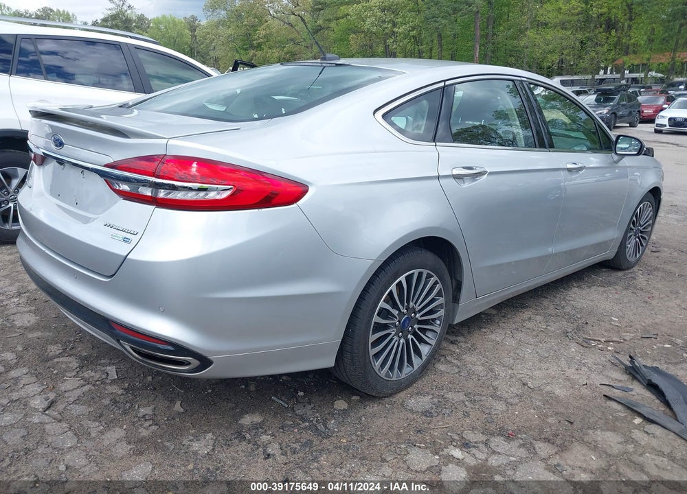 2018 FORD FUSION TITANIUM VIN: 3FA6P0D90JR131922