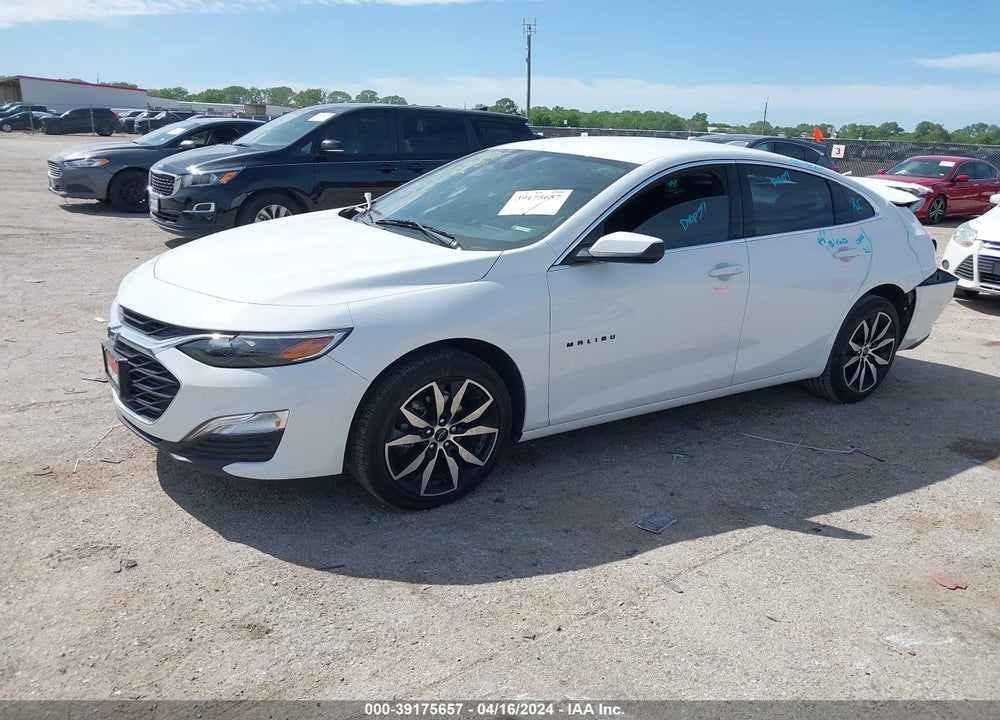 2022 CHEVROLET MALIBU FWD RS VIN: 1G1ZG5ST3NF214565
