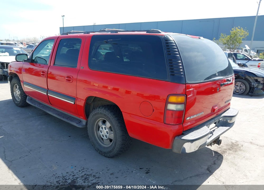 2001 CHEVROLET SUBURBAN 1500 LT VIN: 1GNFK16T41J235919