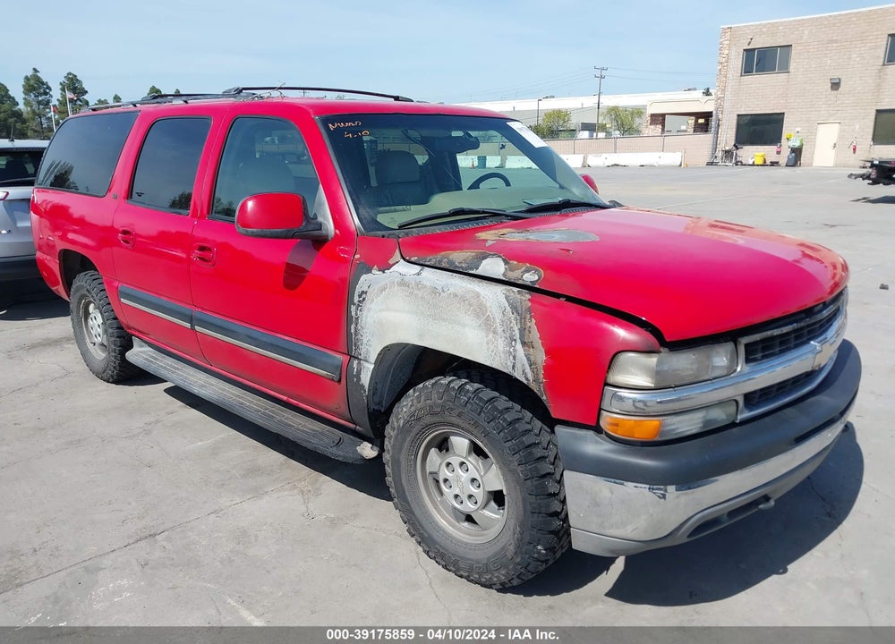 2001 CHEVROLET SUBURBAN 1500 LT VIN: 1GNFK16T41J235919
