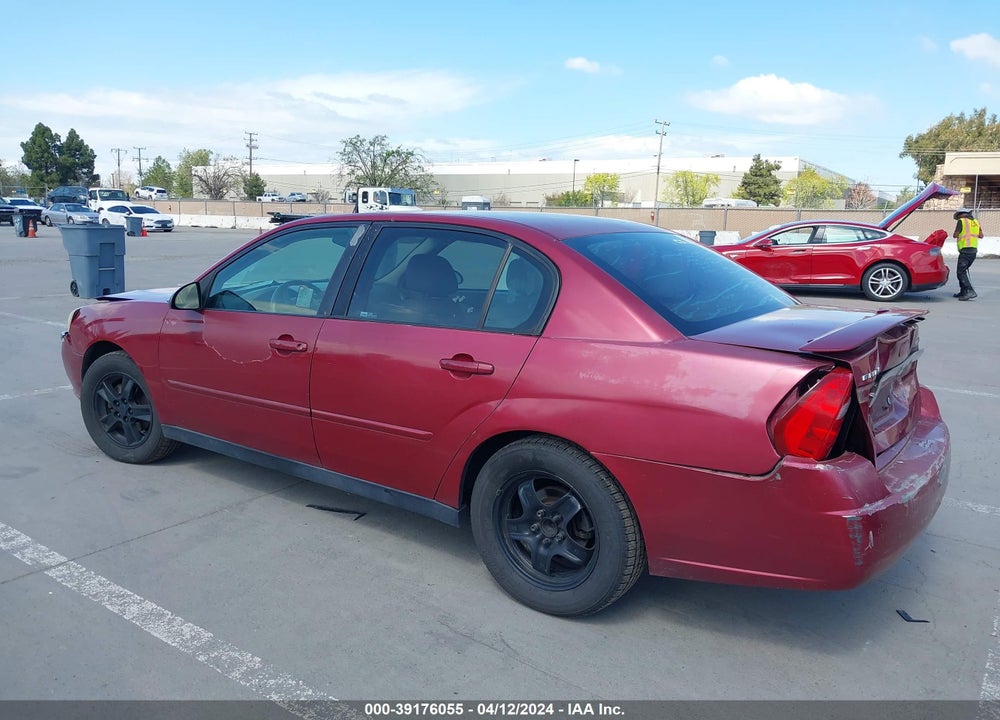 2005 CHEVROLET MALIBU LS VIN: 1G1ZT54805F194697