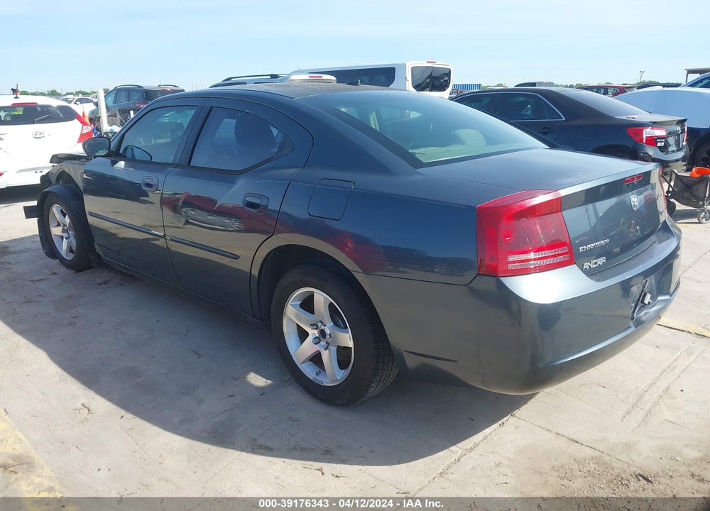 2008 DODGE CHARGER SXT VIN: 2B3KA33G78H100900