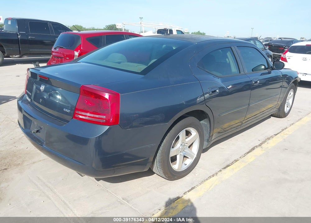 2008 DODGE CHARGER SXT VIN: 2B3KA33G78H100900