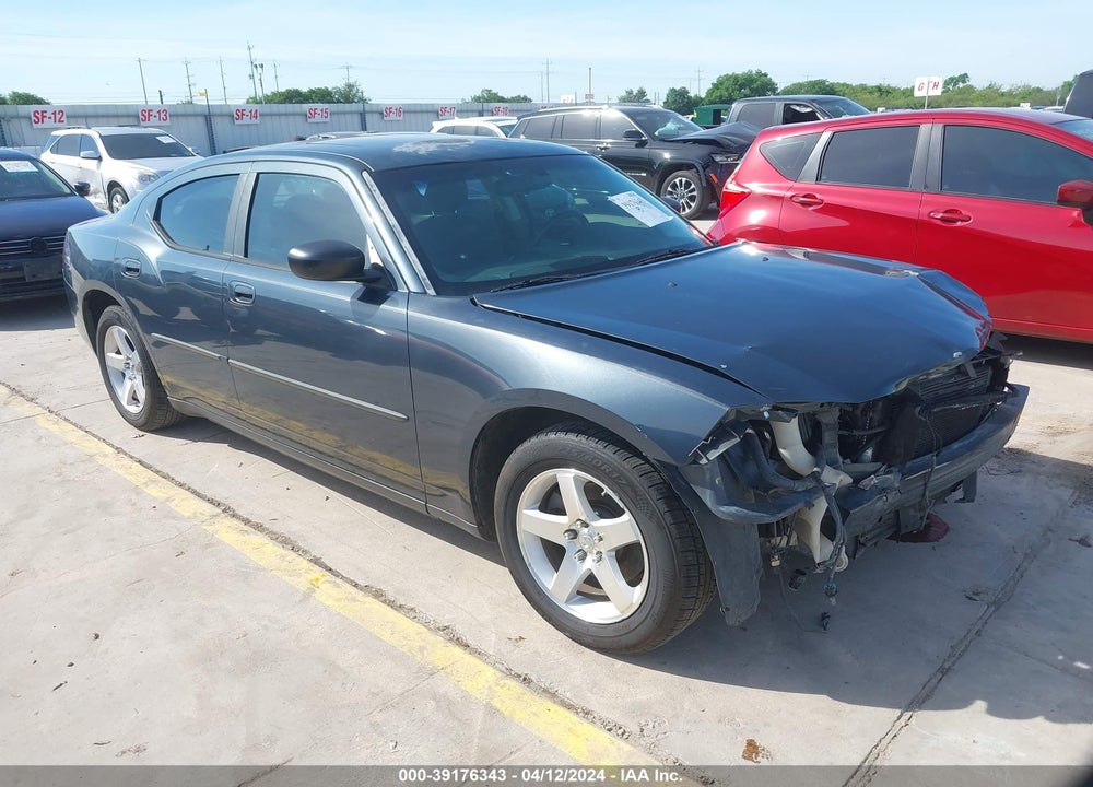 2008 DODGE CHARGER SXT VIN: 2B3KA33G78H100900