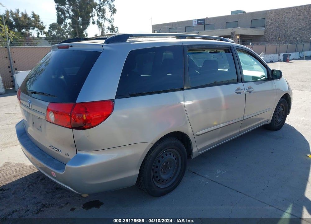 2006 TOYOTA SIENNA VIN: 5TDZA23C66S480752